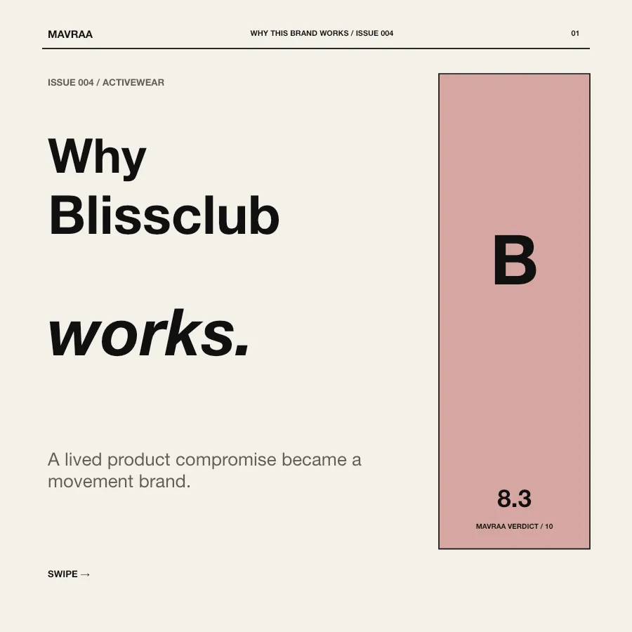 Why Blissclub works — Mavraa teardown cover
